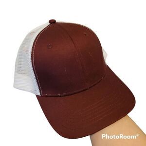 Vintage The Authentic red/white caps hats snapback